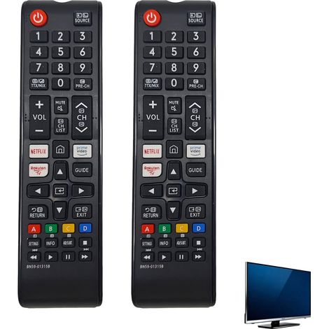 Universal Remote Controls Compatible with Televisions, Compatible with Crystal UHD, Neo QLED, 4K, 8K and Smart TV, Replacement Remote Controls BN59-01315B for All Models (1/5)