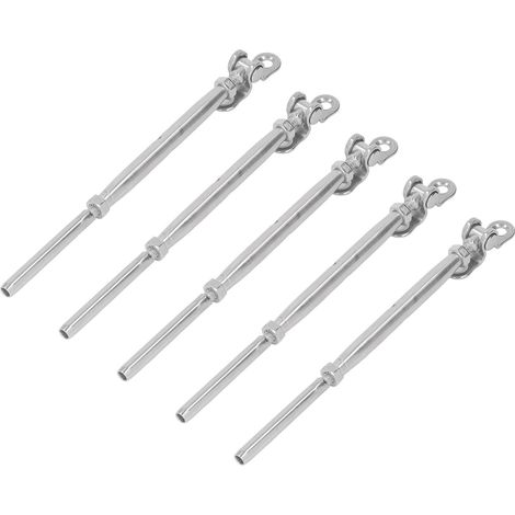 Packung mit 5 Edelstahl-Pressgewindeschrauben 3/16 Zoll für Kabelgeländer, industrielle Anwendung (1/5)