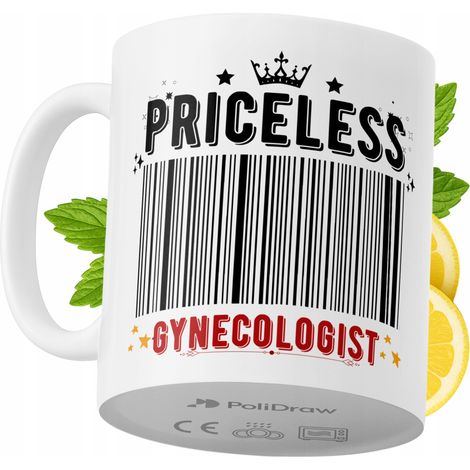 Taza para ginecólogo/a. Divertida taza de café/té con diseño gráfico y texto humorístico. Taza ideal para cumpleaños, santos, días festivos. Taza premium para ocasiones especiales en casa, la oficina  (1/5)