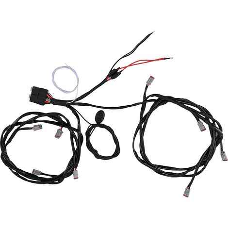 8-Output Wiring Harness Switch For maXpeedingrods RGB LED Lights 8x DT Plugs 12V (1/5)
