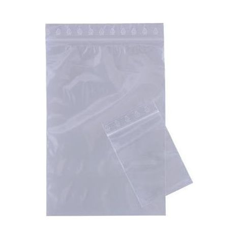 Druckverschlussbeutel 80x120mm 0,05mm ohne Druck 100 St./Pack.