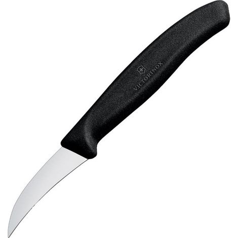 Couteau Bec d'Oiseau 8 cm Noir - Victorinox