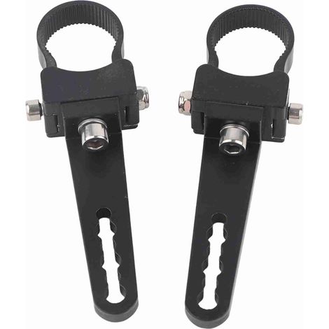 Barra antivuelco/barra de superficie de tubo de aluminio de 1,25 pulgadas con soporte de montaje, abrazaderas y luz de trabajo LED para automóviles, camiones y vehículos todoterreno. (1/3)