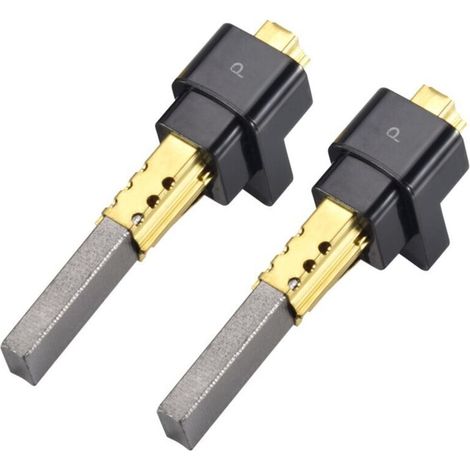 2 Pièces Balais de Charbon Moteur pour Aspirateur 6.5x11x32mm Haute Qualité Compatible (1/3)