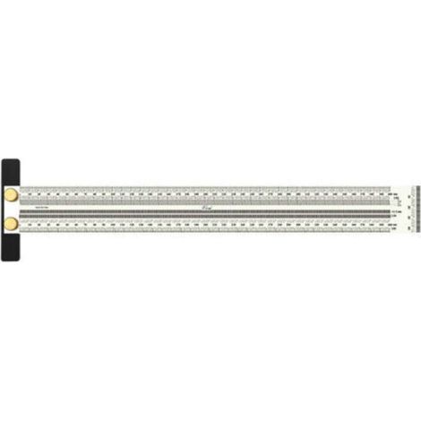 Travail du bois Scribe Type T Règle Trou Règle de perçage Outil de mesure DIY Outil de mesure (400 mm de type T)