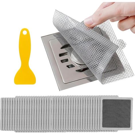 40 x 15 cm Hair Shower Filter Mesh Sticker (1/5)