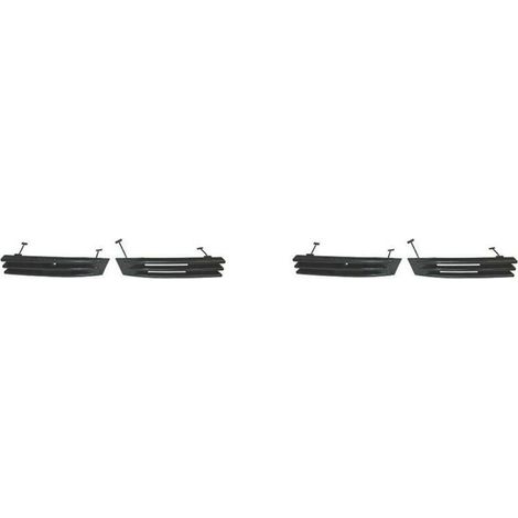 Adatto per 2 paia di ganci di traino per paraurti anteriore auto, coperture per rimorchio e rivestimenti per rimorchio.