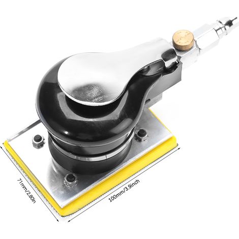 Rechteckige pneumatische Vibrationspoliermaschine 71 x 100 mm für Stein und Holz (1/5)