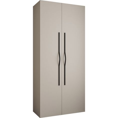 Armario Hartford 562, Cachemira, 246x110x52cm, Puertas de armario: Con bisagras, Número de estantes: 6