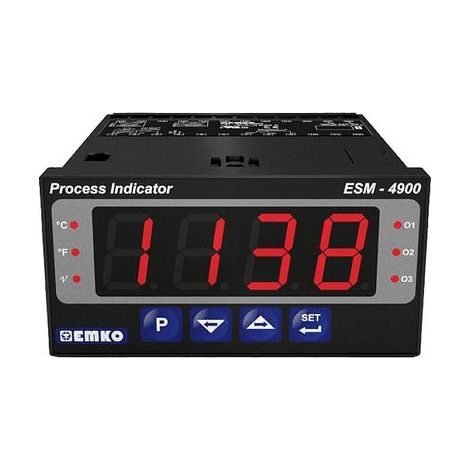 Emko ESM-4900 regulador de temperatura negro preciso