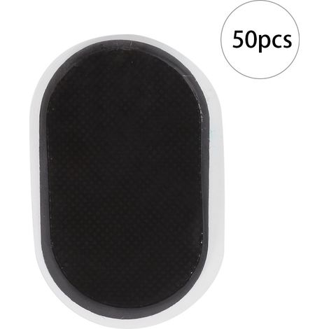 50 coussinets électrodes en silicone remplacement pour appareil physiothérapie cou épaules, lot de rechange auto-adhésif, compatible tens, thérapie musculaire (1/5)