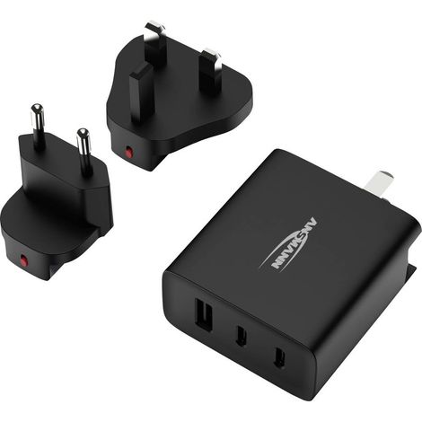Ansmann USB-Ladegerät Travel Charger TC315 / 3 A / 15,5 W / 3 Port Chargeur USB 15.5 W USB-A femelle (1/3)