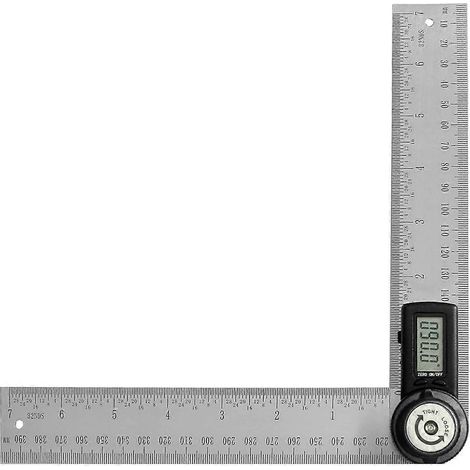 Digitaler Winkelmesser aus Edelstahl, 7 Zoll
