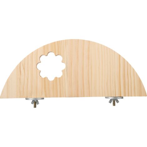 1 Plateforme en bois, demi-cercle creux, jouet pour hamster, souris, chinchilla, cage petit animal(Troisième trimestre : septembre) (1/5)