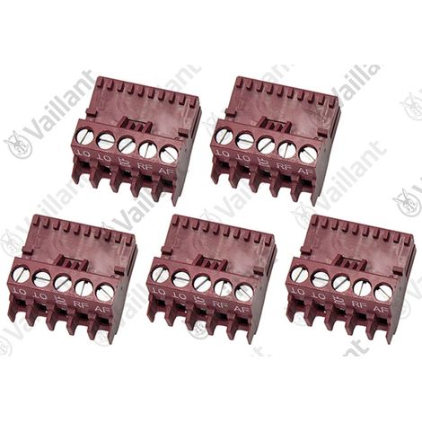 VAILLANT Stecker, (x5) VRC 410s, 420s Vaillant-Nr. , 252628