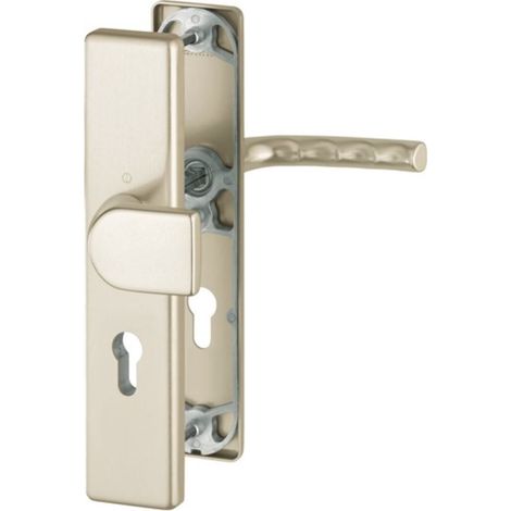 HOPPE® Schutz-Wechselgarnitur mit Langschild Birmingham 78G/2221A/2440/1117, 8/72 mm, Aluminium, 3958791 (1/4)
