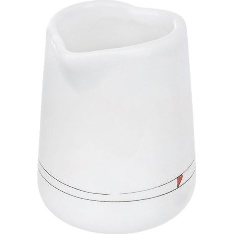 Crémier - Céramique - 120 ml - 5,5 x 5,5 x 7,5 cm - Blanc (1/5)