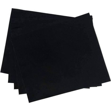 Tapis Barbecue - Tapis Antiadhésif En Fibre De Verre Revêtu De Téflon - Pour Four Et Grill - 40 x 33 cm - Lot De 5 (1/4)