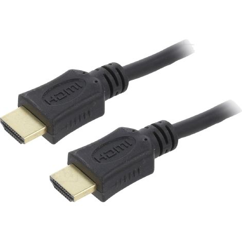 Cable HDMI 2.0 male des deux cotes 3m noir