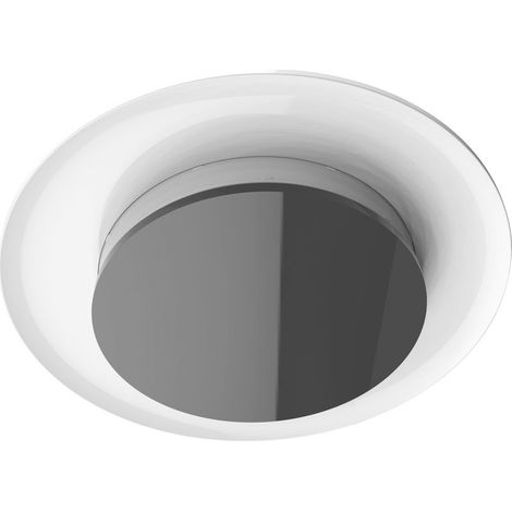 Applique murale LED Matel bidirectionnelle ronde froide IP65 20w