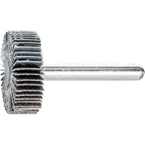 PFERD TOOLS SIC Fächerschleifer F Ø 30x10mm Schaft-Ø 6 mm SIC120 für harte NE Metalle 10 Stk (1/4)
