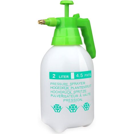 2-Liter-Drucksprüher mit Messingdüse, Gartensprühflasche
