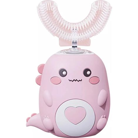 Brosse à dents électrique en forme de U, 3 modes de nettoyage, nettoyage complet de la bouche, nettoyage à 360 degrés-AquaForge