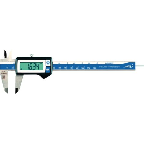 Calibro DIGI-MET 150mm dig.rd. (1,5 mm) H.PREISSER