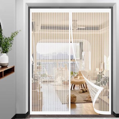 Moustiquaire Porte 81 x 110 cm Anti-Moustiques, Fermeture Automatique (1/5)