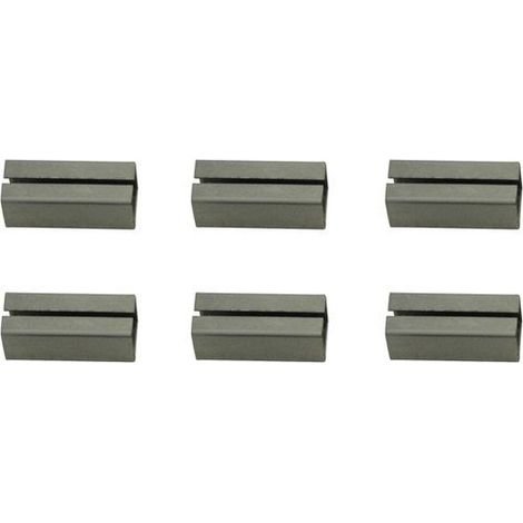 Juego de 6 vainas de acero galvanizado, L.2 X L.0.7 CHRISLIGNE
