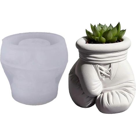 Selbstgemachte Epoxidharzformen für Aromakerzen, Aufbewahrungsvasen, Silikon-Boxhandschuhe und Gipsbecherformen (1/5)