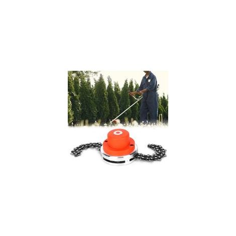 Tête de tondeuse universelle pour coupe-bordure – Acier au manganèse – Installation rapide – Compatible avec la plupart des coupeurs (1/5)