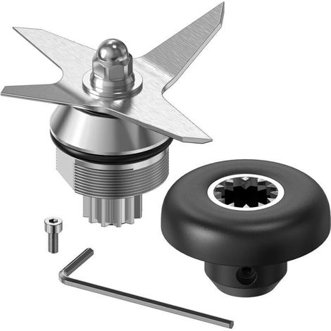 Pièces de rechange pour lames de mixeur Vitamix, lames de rechange pour mixeur humide compatibles avec les récipients Vitamix de 64 oz et 32 oz (1/4)