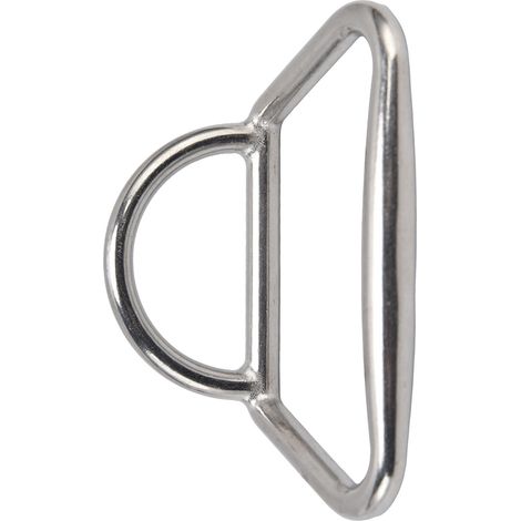 Poignée de traction pour bateau, anneau de remorquage en D, accessoire robuste en acier inoxydable pour bateau (1/5)