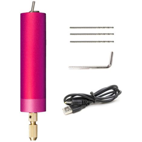 Perceuse Électrique Mini Outil Multifonction pour Perçage, Polissage et Gravure DIY