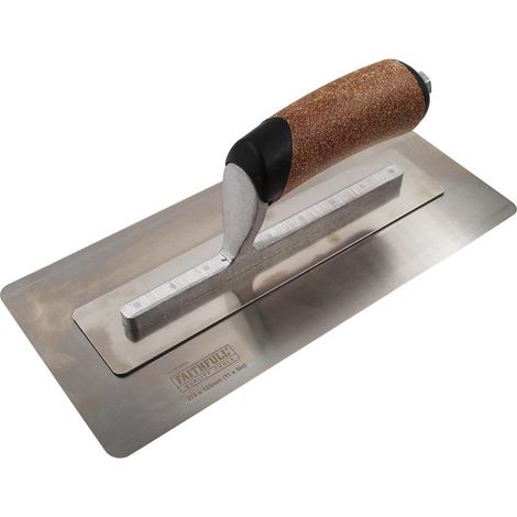 Faithfull PTFLEX11C Flex Finishing Trowel with Cork Handle 275mm (11in)