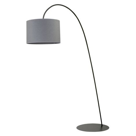 Lampadaire arc E27 Nowodvorski Alice noir/gris 6818