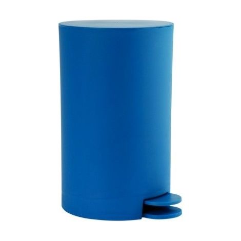 Papelera con pedal PP OSAKI 3L Azul oscuro MSV