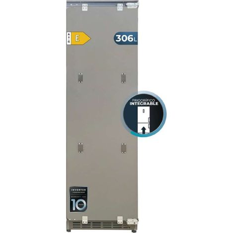Cecotec Frigorífico 1 puerta integrable Bolero CoolMarket 1D BI-D 306 GREY E