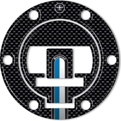 Protezione tappo Adesivo moto CON CHIAVE compatibile con BMW 2013-25 Carbonio (1/2)
