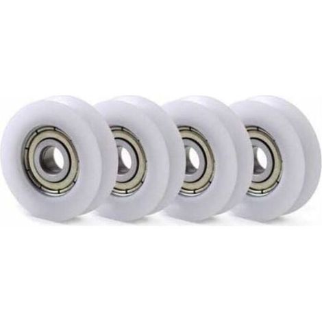 10 Roulements à billes 608 en Nylon U Intégrés 6 × 30 × 10 mm pour Poulie de Guidage – Lot de 10 (1/5)