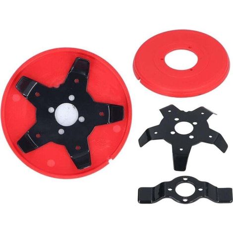 Weeding Blades, Weeding Disc, Brushcutter Head, Weeding Plate for Lawnmower, Universal Replacement Weeding Head, Multifunctional Weeding Plate for the