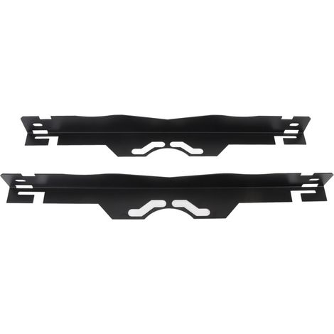 Toe Alignment Tool Plates, Stainless Steel Precision Wheel Measurements with Hanging Holes for Car, Truck, SUV, Black (1/5)