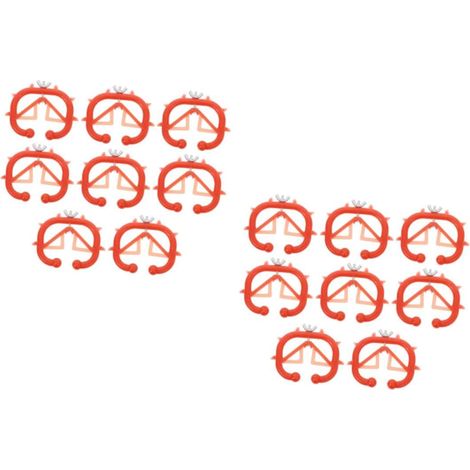 2 Ensembles Anneau De Nez De Taureau Clip Pour Bétail Clip Pour Veau Agrafe Faire Un Coup De Pouce Lait Pince-nez Veau Portable Pince-nez Veau Vache Le Fer 8 Pièces 2 (1/5)