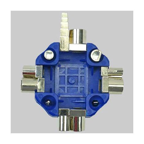 CHIAVE UNIVERSALE PROFESSIONALE 23 combinazioni MADE IN ITALY