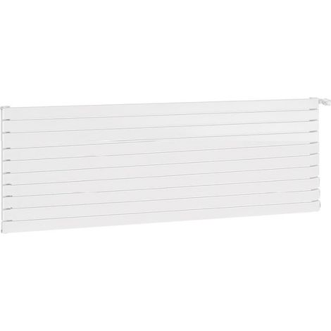 Radiateur eau-chaude 1774W L2200mm H753mm 10 tubes simple panneau H10 acier blanc sans ailettes PAGO RADSON PA102210 (1/5)