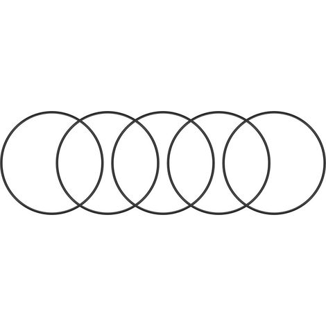 Pack of 5 O-Ring 120mm OD 11.5cm ID 0.3cm Width (1/3)