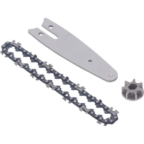 129 mm Stahl-Führungsschiene und Kettenradsatz für 4-Zoll-tragbare elektrische Mini-Astsäge (1/5)
