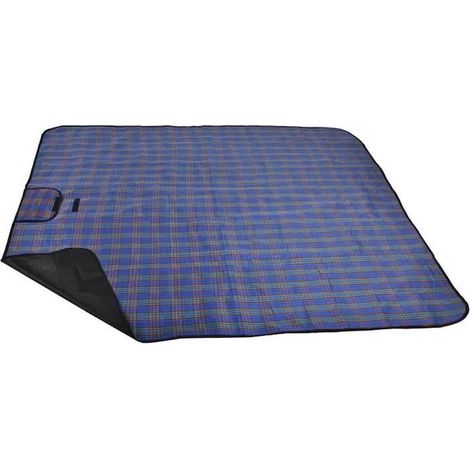 Picknickdecke 145x180 cm, Standard – blau (1/5)
