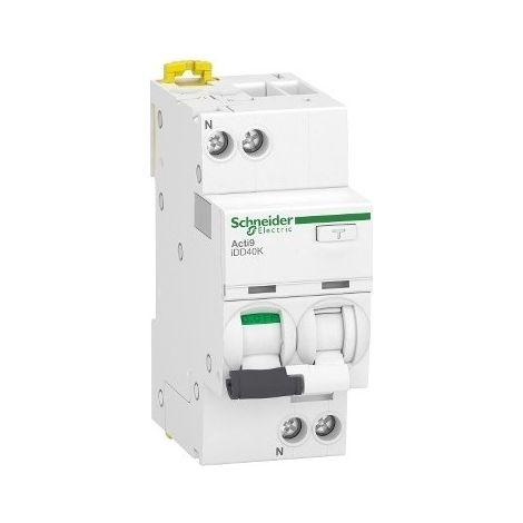 Schneider A9DK1616 Diff.-Leistungsschalter 1P+NC 16A 4500A/4,5A